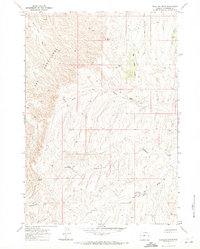 Download a high-resolution, GPS-compatible USGS topo map for Deadline Draw, WY (1971 edition)