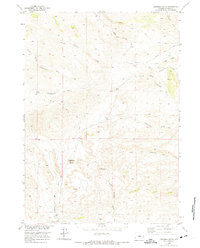 Download a high-resolution, GPS-compatible USGS topo map for Deadman Butte, WY (1975 edition)
