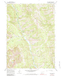 Download a high-resolution, GPS-compatible USGS topo map for Deer Creek, WY (1984 edition)