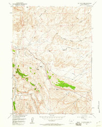 Download a high-resolution, GPS-compatible USGS topo map for Del Monte Ridge, WY (1960 edition)