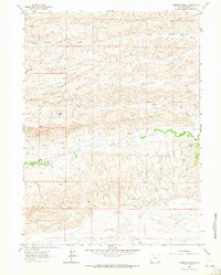 Download a high-resolution, GPS-compatible USGS topo map for Dereemer Ranch, WY (1964 edition)