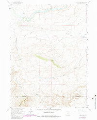 Download a high-resolution, GPS-compatible USGS topo map for Dickie Springs, WY (1984 edition)
