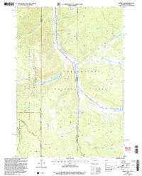 Download a high-resolution, GPS-compatible USGS topo map for Divide Lake, WY (2005 edition)