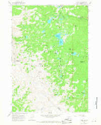 Download a high-resolution, GPS-compatible USGS topo map for Dome Lake, WY (1968 edition)