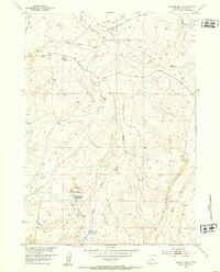 Download a high-resolution, GPS-compatible USGS topo map for Double Butte, WY (1953 edition)