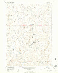 Download a high-resolution, GPS-compatible USGS topo map for Double Butte, WY (1958 edition)
