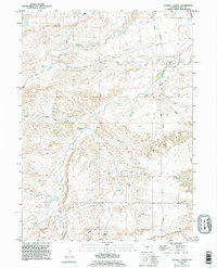 Download a high-resolution, GPS-compatible USGS topo map for Double L Ranch, WY (1995 edition)