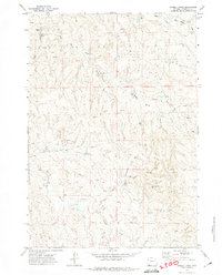 Download a high-resolution, GPS-compatible USGS topo map for Double Tanks, WY (1974 edition)