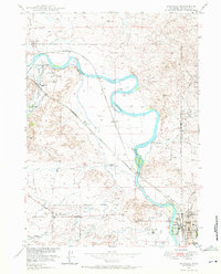 preview thumbnail of historical topo map of Douglas, WY in 1949