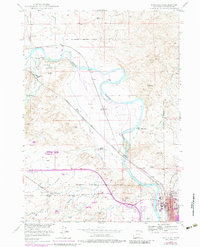 Download a high-resolution, GPS-compatible USGS topo map for Douglas, WY (1983 edition)