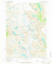 Download a high-resolution, GPS-compatible USGS topo map for Downs Mountain, WY (1973 edition)