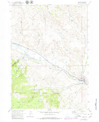 Download a high-resolution, GPS-compatible USGS topo map for Dubois, WY (1980 edition)