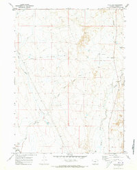 preview thumbnail of historical topo map of Carbon County, WY in 1970