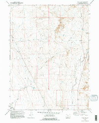 Download a high-resolution, GPS-compatible USGS topo map for Duck Lake, WY (1995 edition)