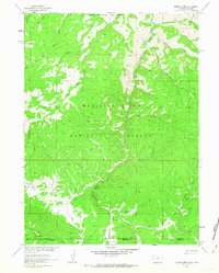 Download a high-resolution, GPS-compatible USGS topo map for Dudley Creek, WY (1963 edition)