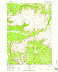 Download a high-resolution, GPS-compatible USGS topo map for Dundee Meadows, WY (1958 edition)