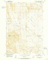 preview thumbnail of historical topo map of Big Horn County, WY in 1951