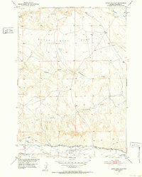 Download a high-resolution, GPS-compatible USGS topo map for Dutch Nick Flat, WY (1952 edition)