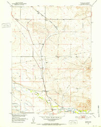 Download a high-resolution, GPS-compatible USGS topo map for Dwyer, WY (1952 edition)