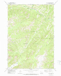Download a high-resolution, GPS-compatible USGS topo map for Eagle Creek, WY (1973 edition)