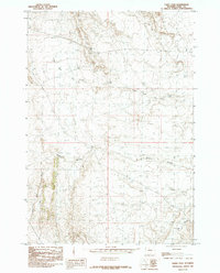 Download a high-resolution, GPS-compatible USGS topo map for Eagle Pass, WY (1985 edition)