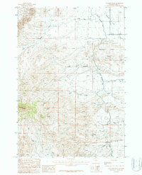 Download a high-resolution, GPS-compatible USGS topo map for Eaglenest Basin, WY (1987 edition)