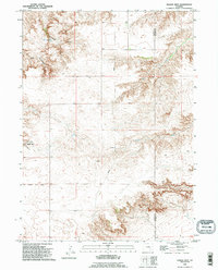 Download a high-resolution, GPS-compatible USGS topo map for Eagles Nest, WY (1995 edition)