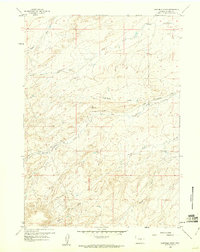 Download a high-resolution, GPS-compatible USGS topo map for Eightmile Draw, WY (1960 edition)