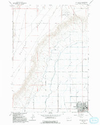 Download a high-resolution, GPS-compatible USGS topo map for Elk Basin SE, WY (1992 edition)
