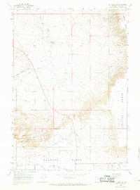 Download a high-resolution, GPS-compatible USGS topo map for Elk Basin SW, WY (1969 edition)