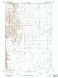 Download a high-resolution, GPS-compatible USGS topo map for Elk Basin, WY (1985 edition)
