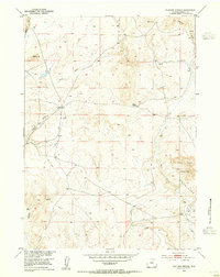 Download a high-resolution, GPS-compatible USGS topo map for Elkhorn Springs, WY (1954 edition)