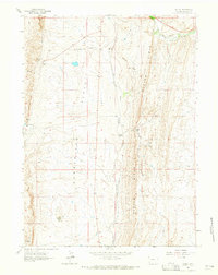 Download a high-resolution, GPS-compatible USGS topo map for Elkol, WY (1965 edition)
