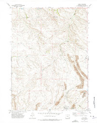 Download a high-resolution, GPS-compatible USGS topo map for Elmo, WY (1975 edition)
