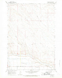 Download a high-resolution, GPS-compatible USGS topo map for Emblem SE, WY (1970 edition)