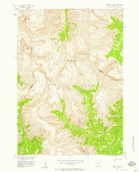 Download a high-resolution, GPS-compatible USGS topo map for Emerald Lake, WY (1958 edition)