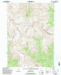 Download a high-resolution, GPS-compatible USGS topo map for Emerald Lake, WY (1997 edition)