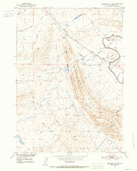 Download a high-resolution, GPS-compatible USGS topo map for Emigrant Gap NW, WY (1952 edition)
