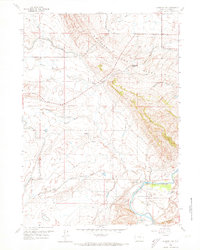 Download a high-resolution, GPS-compatible USGS topo map for Emigrant Gap, WY (1973 edition)