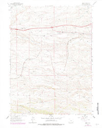 Download a high-resolution, GPS-compatible USGS topo map for Emkay, WY (1978 edition)