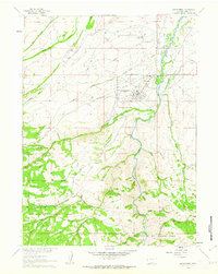 Download a high-resolution, GPS-compatible USGS topo map for Encampment, WY (1963 edition)