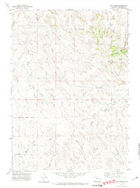 Download a high-resolution, GPS-compatible USGS topo map for Esau Spring, WY (1974 edition)
