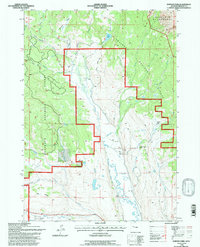 Download a high-resolution, GPS-compatible USGS topo map for Esmond Park, WY (1997 edition)