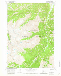 Download a high-resolution, GPS-compatible USGS topo map for Fall Creek, WY (1981 edition)