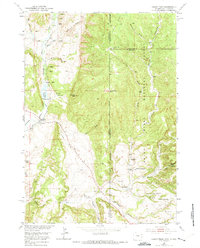 Download a high-resolution, GPS-compatible USGS topo map for Fanny Peak, WY (1975 edition)