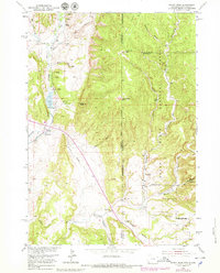 Download a high-resolution, GPS-compatible USGS topo map for Fanny Peak, WY (1979 edition)