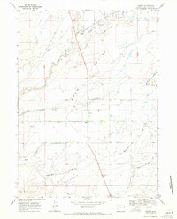Download a high-resolution, GPS-compatible USGS topo map for Farson, WY (1971 edition)