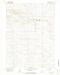 Download a high-resolution, GPS-compatible USGS topo map for Farthing Ranch, WY (1964 edition)