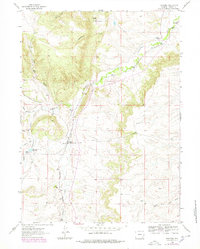 Download a high-resolution, GPS-compatible USGS topo map for Farthing, WY (1978 edition)