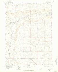 Download a high-resolution, GPS-compatible USGS topo map for Federal, WY (1964 edition)